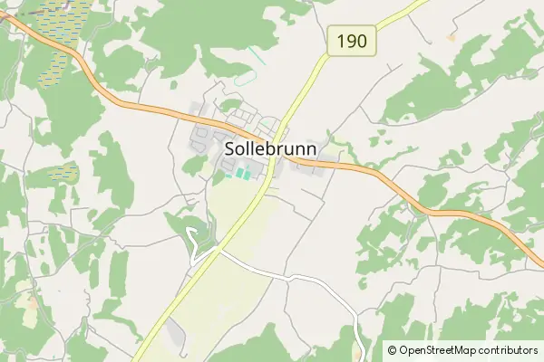 Mapa Sollebrunn