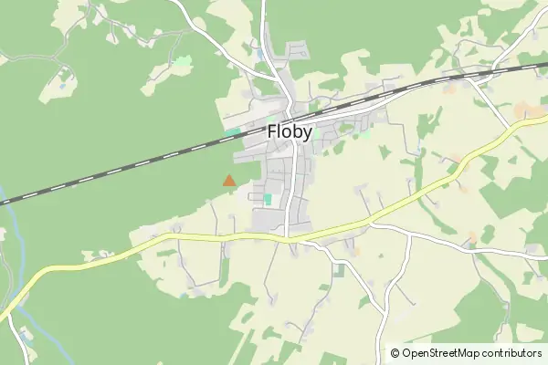 Mapa Floby