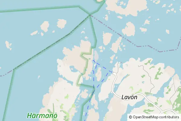 Mapa Gullholmen