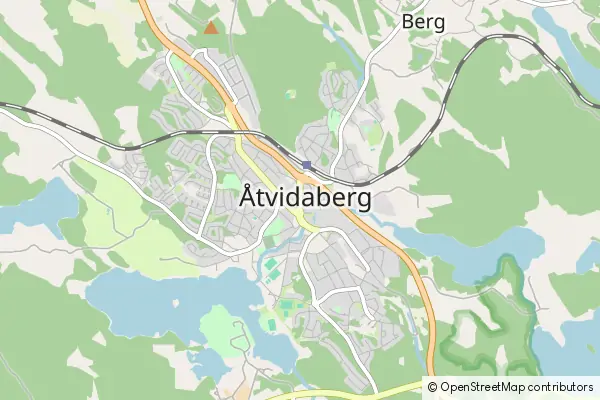 Mapa Åtvidaberg