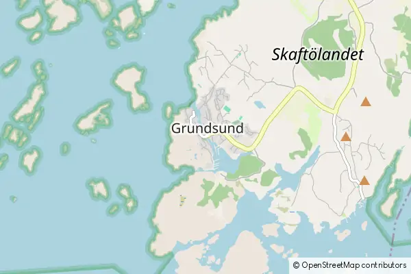 Mapa Grundsund