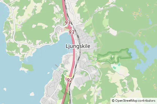 Mapa Ljungskile