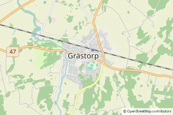 Mapa Grästorp