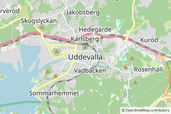 Mapa Uddevalla