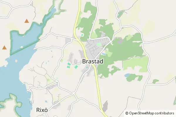 Mapa Brastad