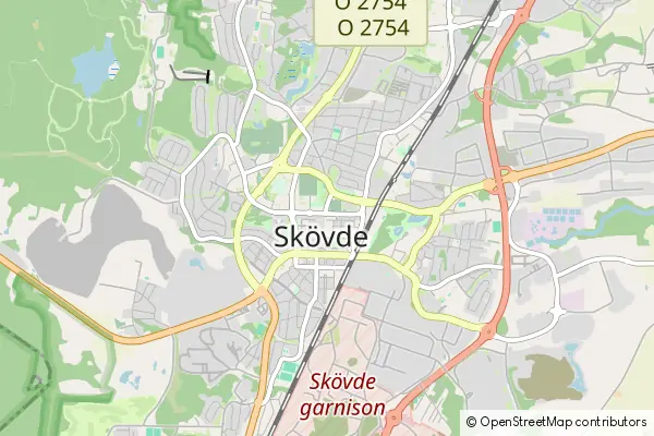 Mapa Skövde