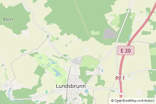 Mapa Lundsbrunn