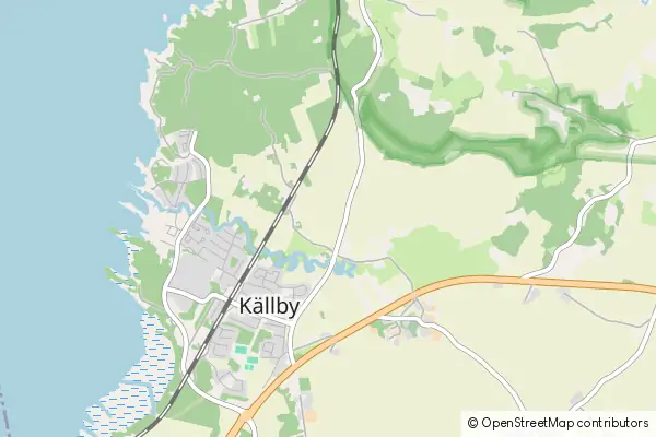 Mapa Kallby