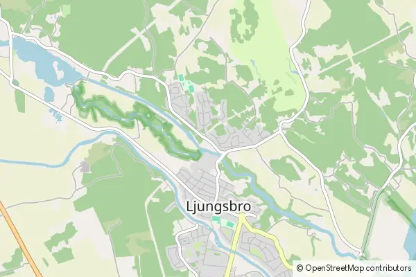 Mapa Ljungsbro