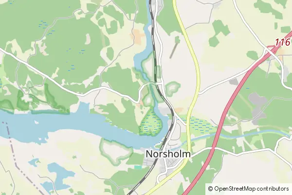 Mapa Norsholm