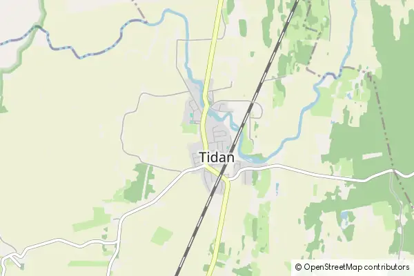 Mapa Tidan