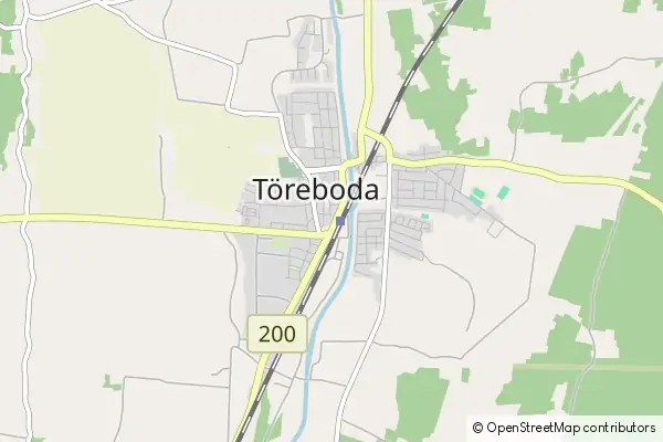 Mapa Toreboda