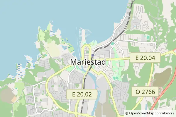 Mapa Mariestad