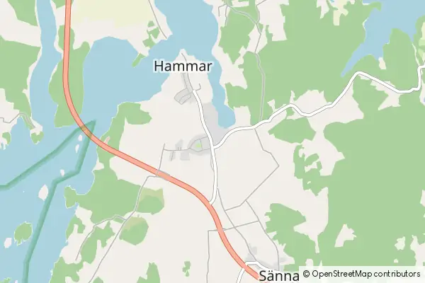 Mapa Hammar