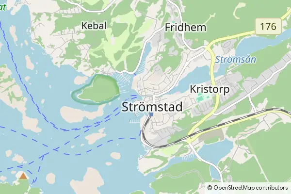 Mapa Stromstad