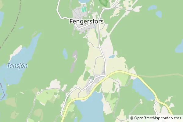 Mapa Fengersfors