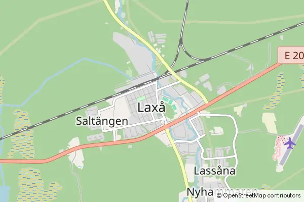 Mapa Laxå