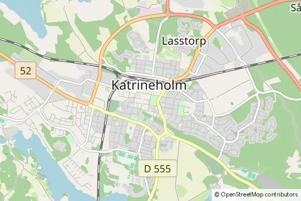 Mapa Katrineholm