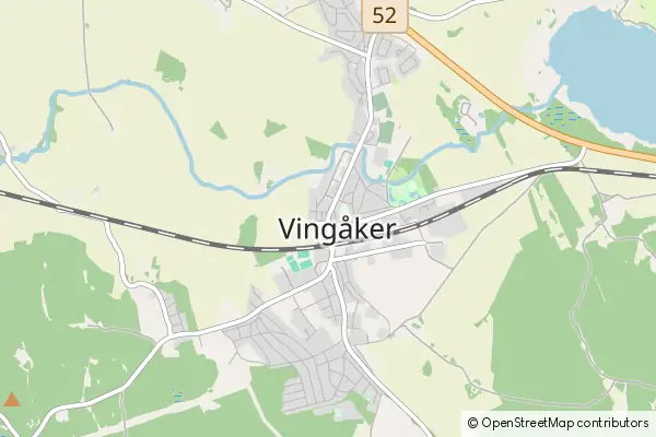 Mapa Vingåker