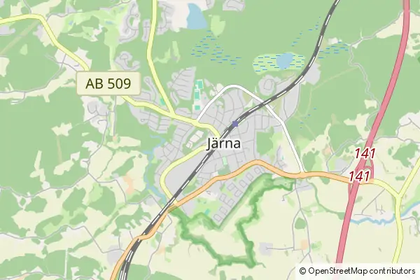 Mapa Järna