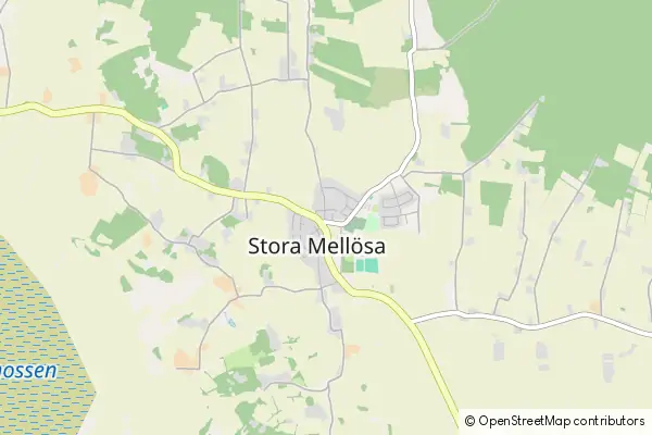 Mapa Stora Mellosa