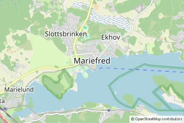 Mapa Mariefred