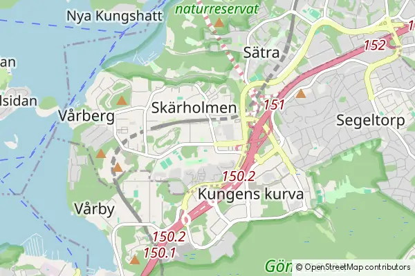 Mapa Skärholmen