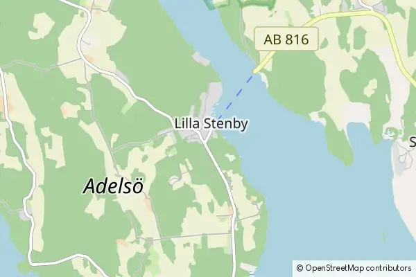 Mapa Adelsö