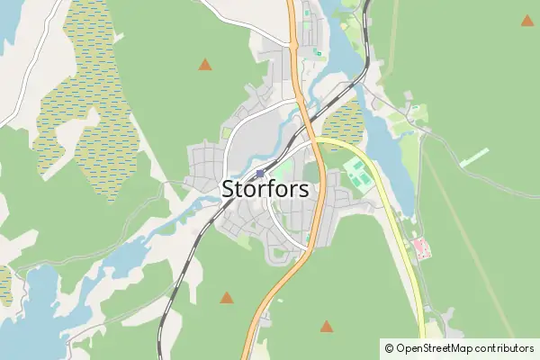 Mapa Storfors