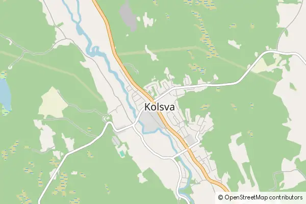 Mapa Kolsva