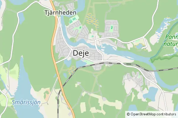 Mapa Deje