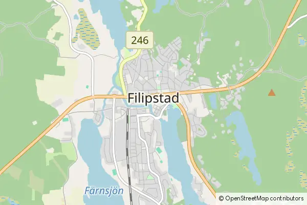 Mapa Filipstad