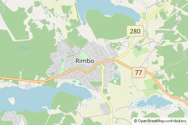 Mapa Rimbo