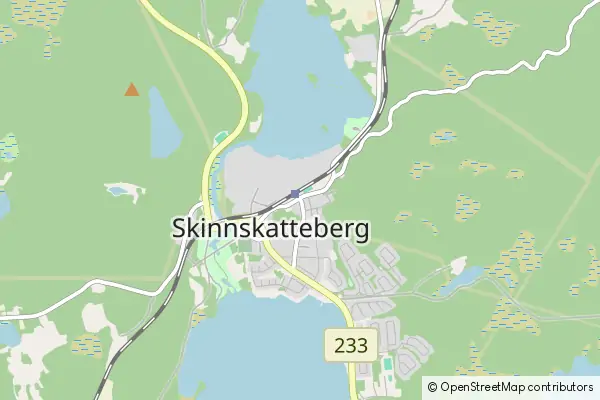 Mapa Skinnskatteberg