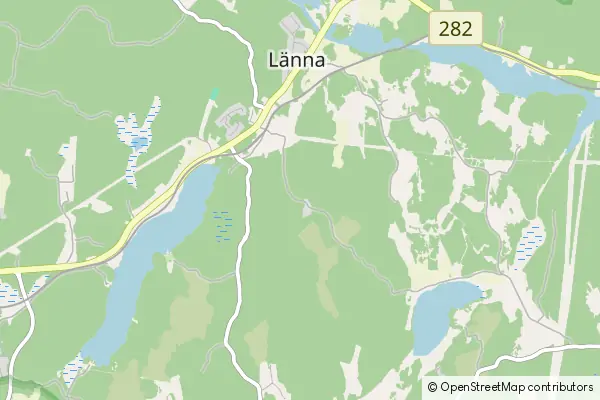 Mapa Länna