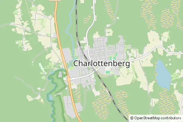 Mapa Charlotteberg