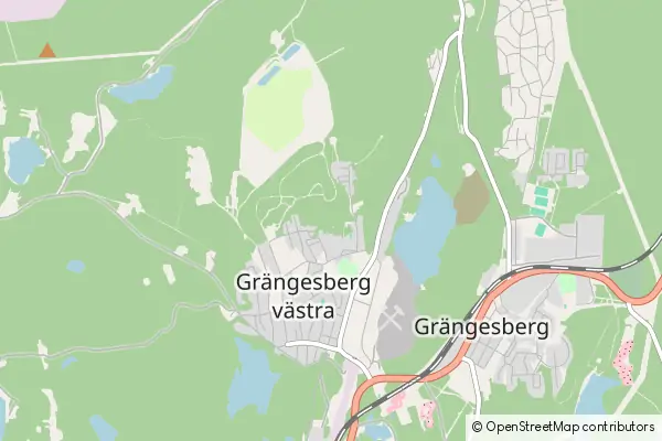 Mapa Grangesberg