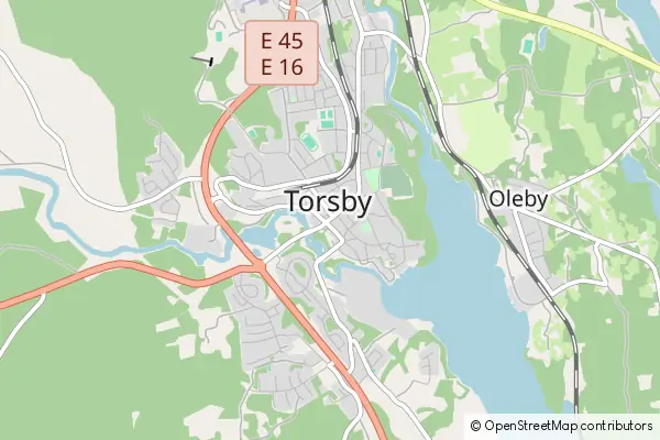 Mapa Torsby