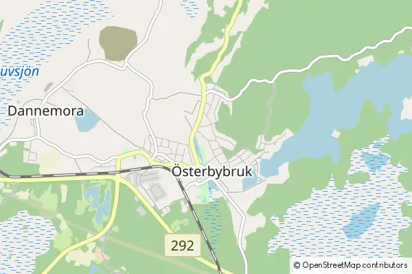 Mapa Österbybruk