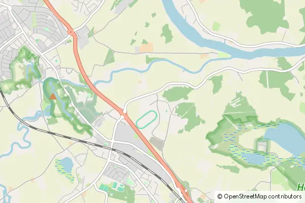 Mapa Borlänge