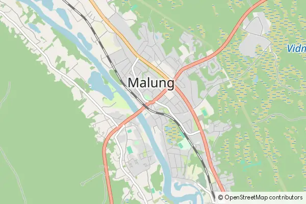 Mapa Malung