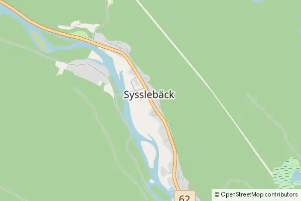 Mapa Sysslebäck