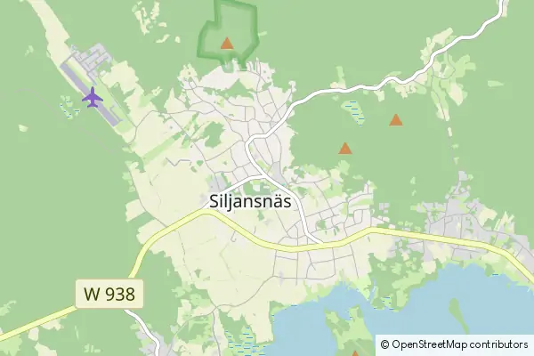 Mapa Siljansnäs