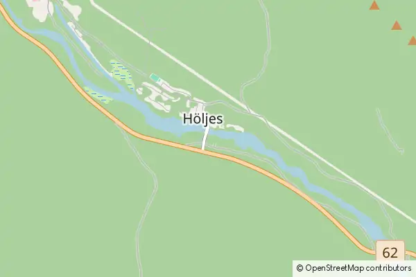 Mapa Höljes