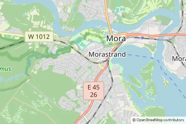 Mapa Mora