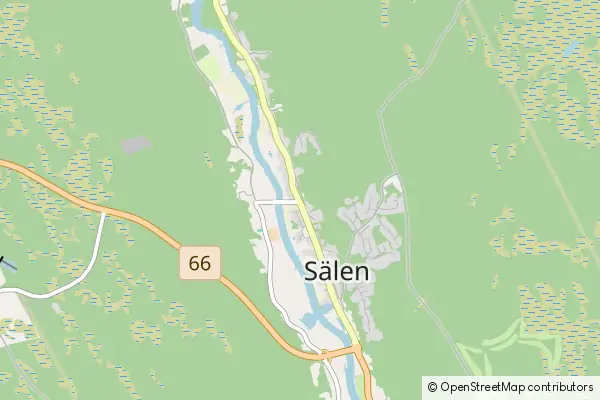 Mapa Sälen