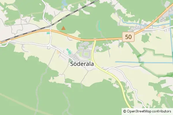 Mapa Söderala