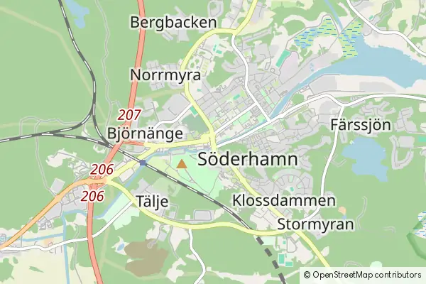 Mapa Söderhamn