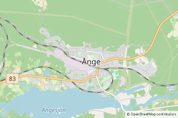 Mapa Ånge