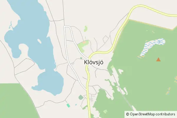 Mapa Klovsjo